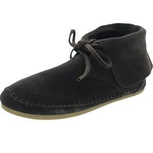 TOMS Zahara Booties Chocolate Brown Suede size 7
